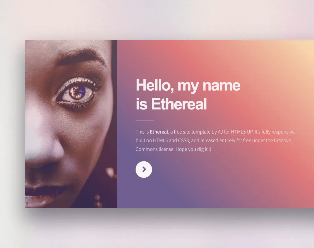 Screenshot del sistema di hosting dei siti statici
